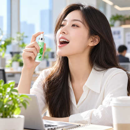 Multi-Flavor Oral Freshness Spray Collection