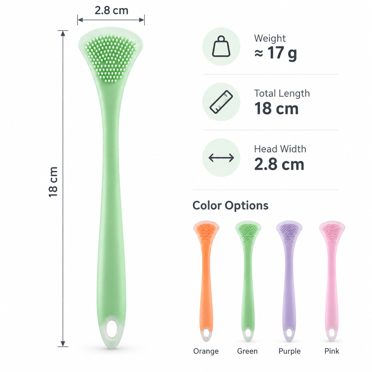 Thickened Multi-Color Daily Care Tool