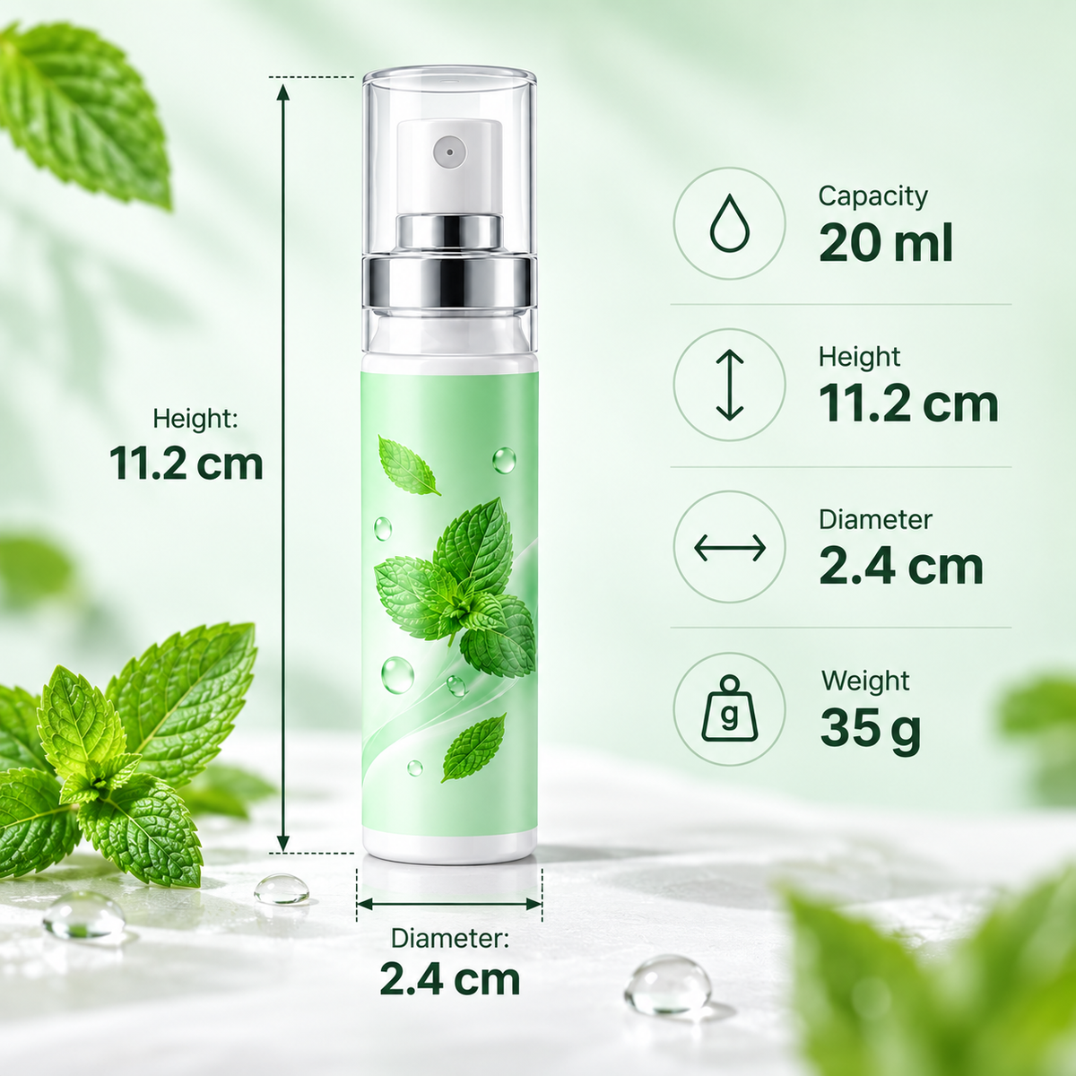 Multi-Flavor Oral Freshness Spray Collection